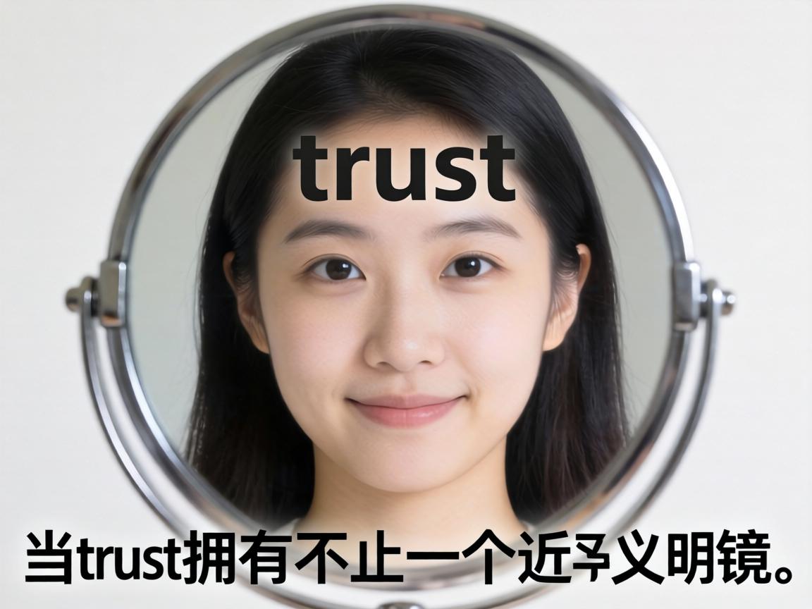 当trust拥有不止一个近义词
